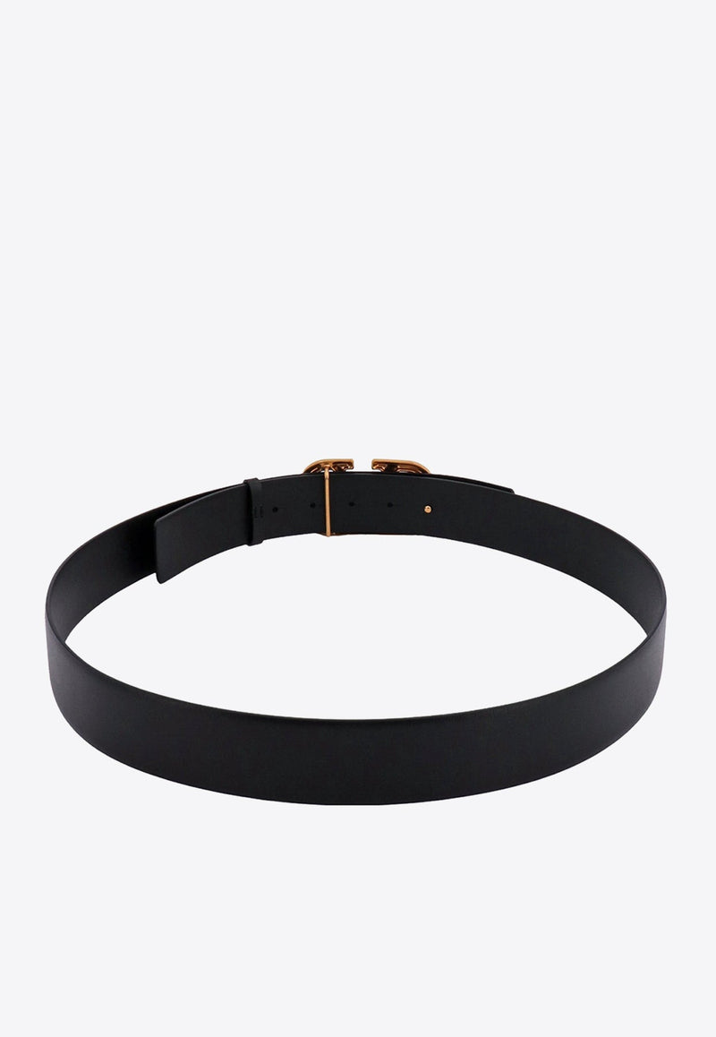 VLogo Signature Leather Belt