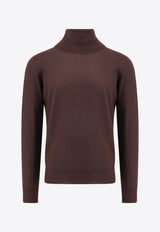 Cashmere Knit Turtleneck Sweater