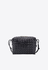 Small Loop Intrecciato Leather Crossbody Bag