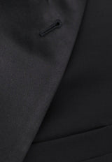 Single-Breasted Wool Tuxedo Suit