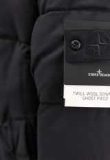 Logo Patch Padded Jacket