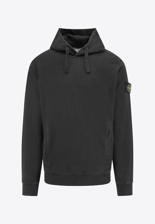 Logo Patch Hooded Sweatshirt