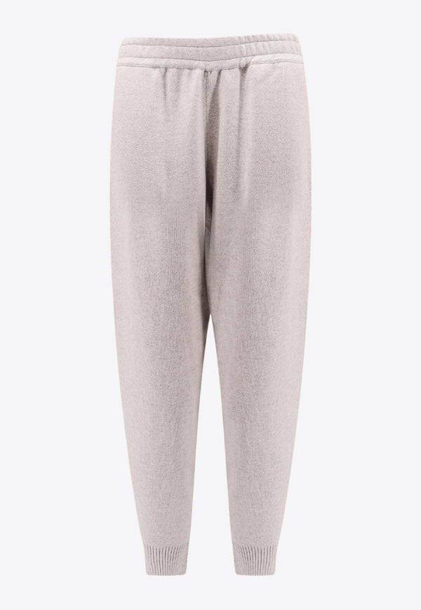 Wool-Blend Track Pants