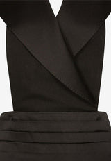 Silk Satin Halterneck Vest