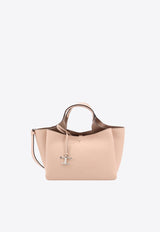 Mini T Timeless Tote Bag in Grained Leather