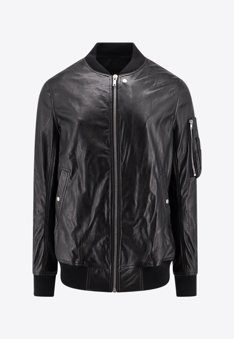 Zip-Up Bomber Jacket