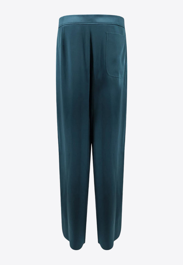 Wide Silk Pants