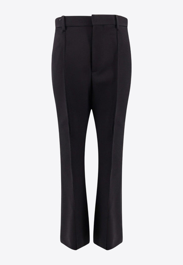 Double Wool Crepe Pants