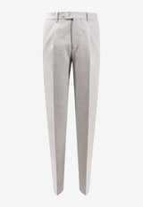 Tailored Straight-Leg Pants