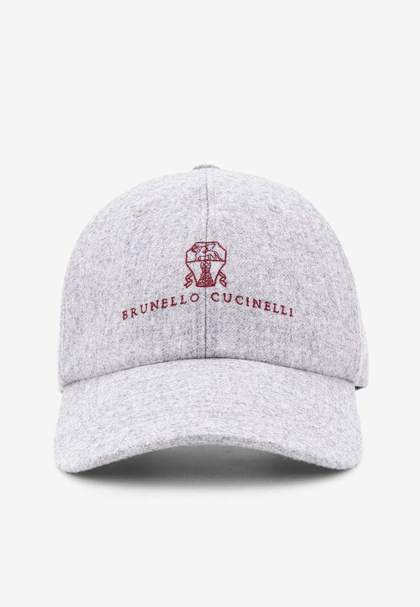 Embroidered Wool Cap