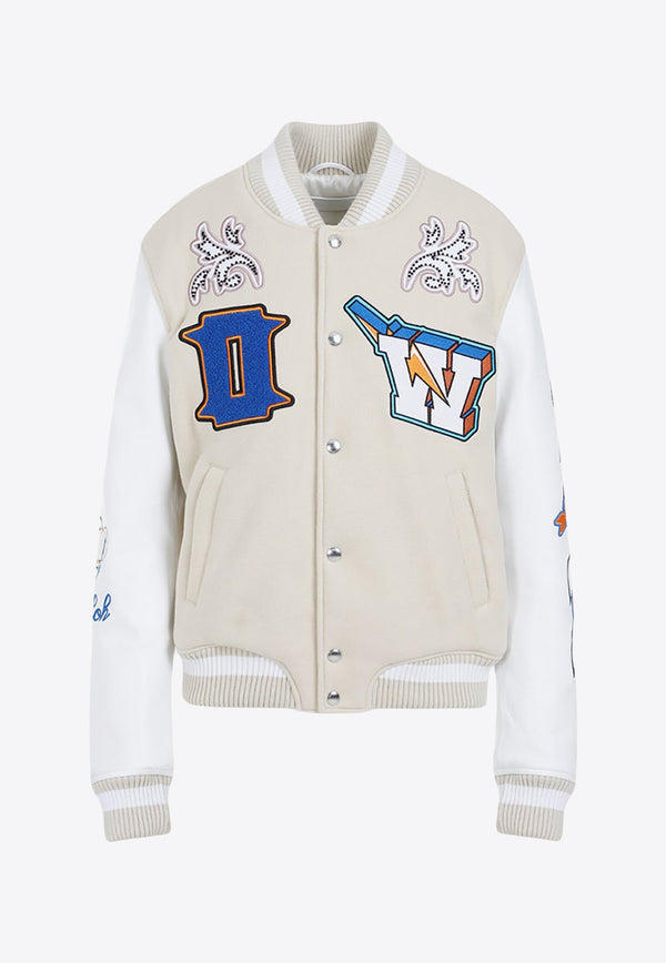 Thunderbolt Varsity Bomber Jacket