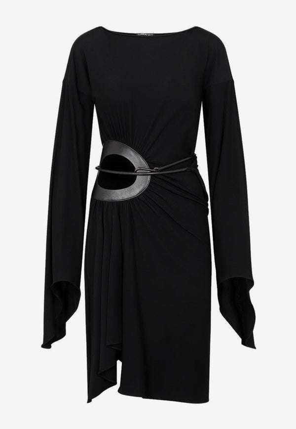 Asymmetric Knee-Length Dress