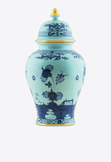 Oriente Italiano Large Potiche Vase with Cover