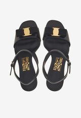 Gabriela 85 Nappa Leather Sandals with Vara Bow