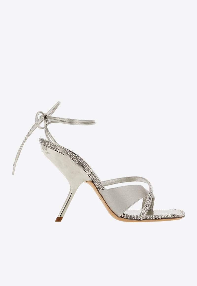 Allegra 105 Crystal Embellished Sandals