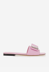 Lyana Double-Bow Flat Sandals