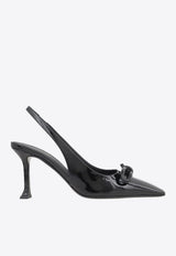 Arlene 85 Slingback Pumps in Patent Leather