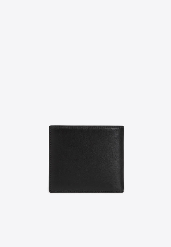 VLogo Bi-Fold Leather Wallet