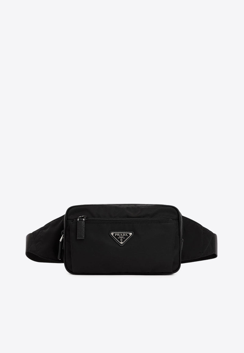 Logo Plaque Re-Nylon Belt Bag