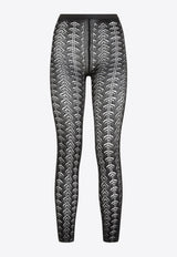 Openwork Knit Tights