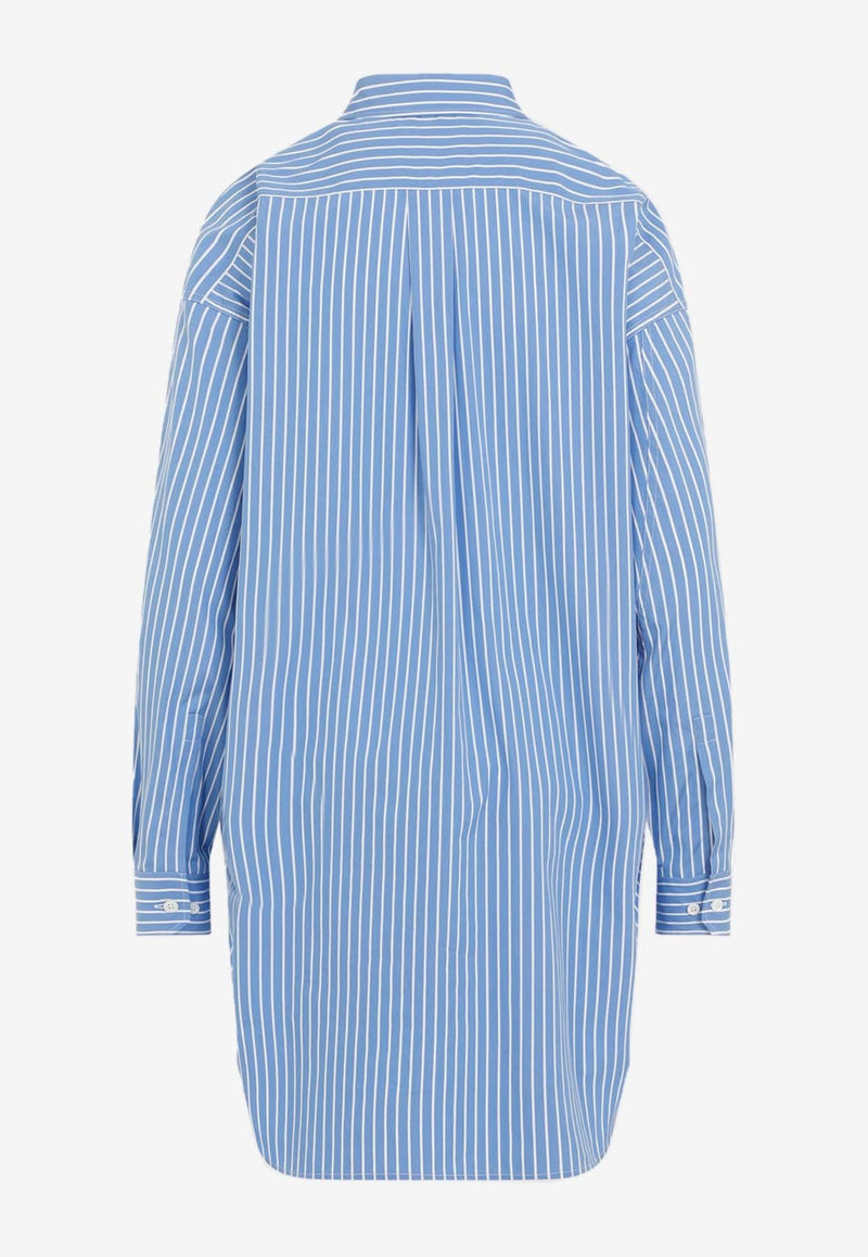 Striped Shirt Dress