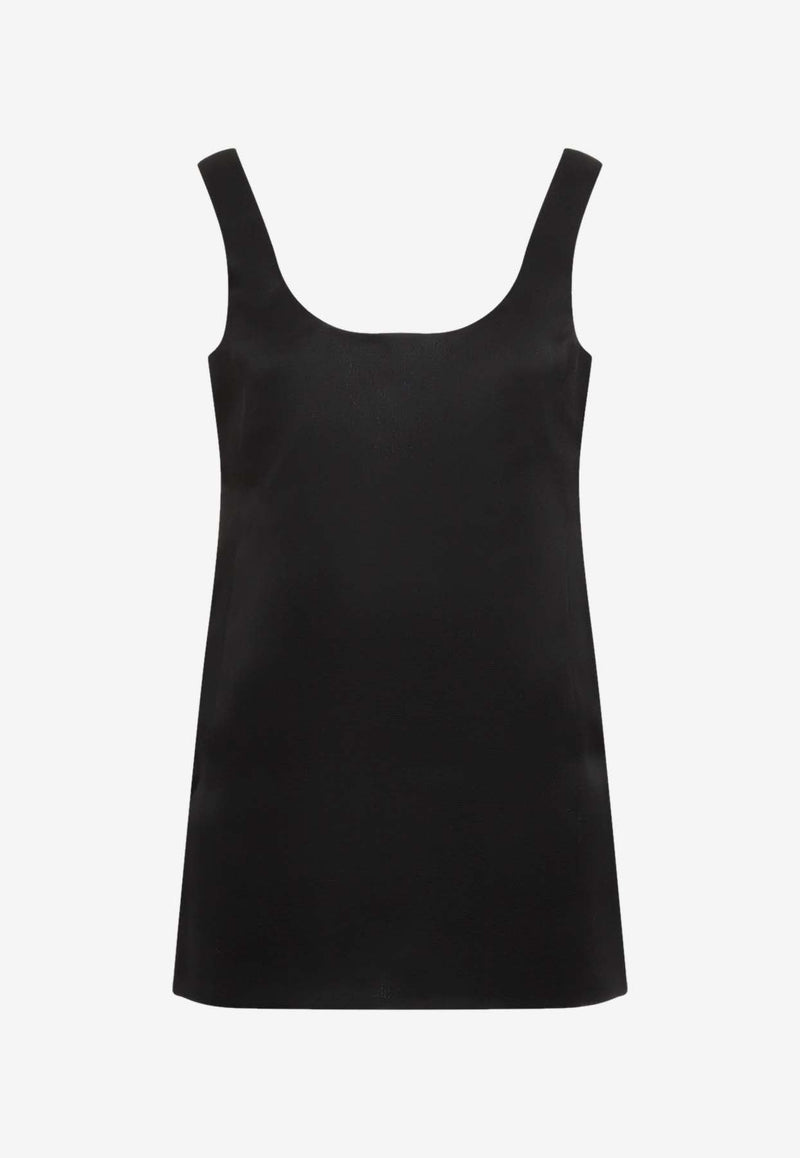 Pranta Sleeveless Mini Dress