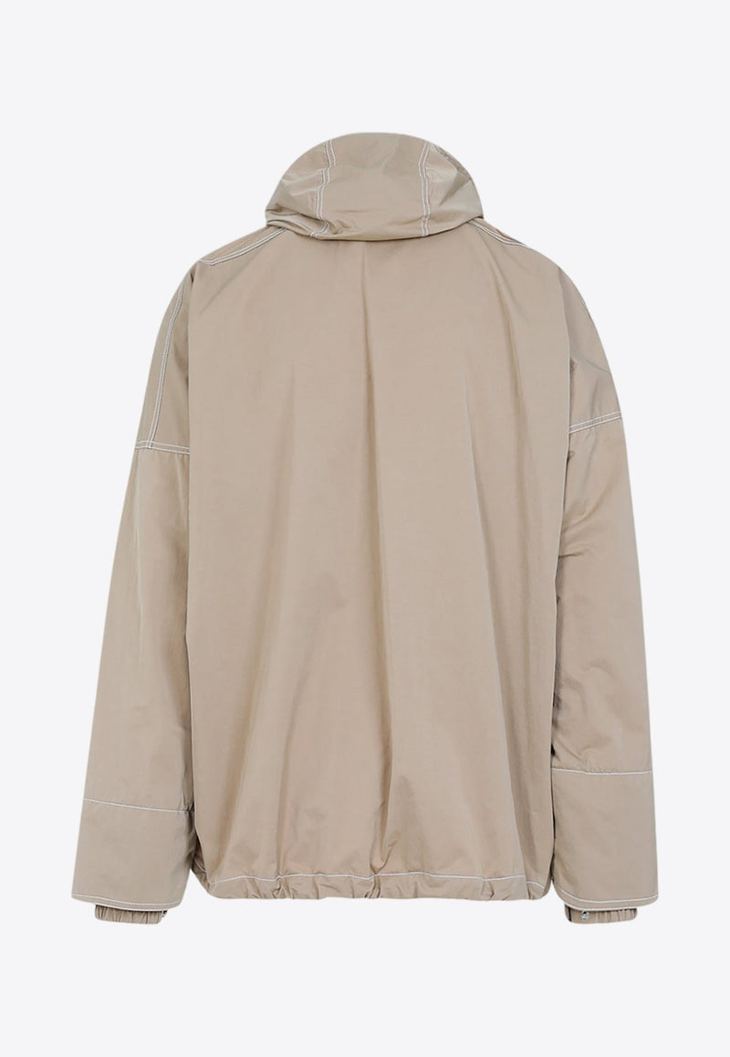 Zip-Up Hooded Jacket