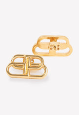 BB Gold Plated Stud Earrings