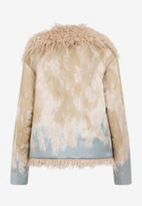 Vonda Tris Faux Fur Jacket