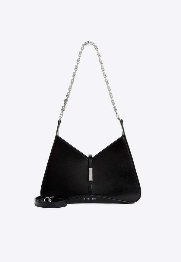Small Cut-Out Leather Shoulder Bag