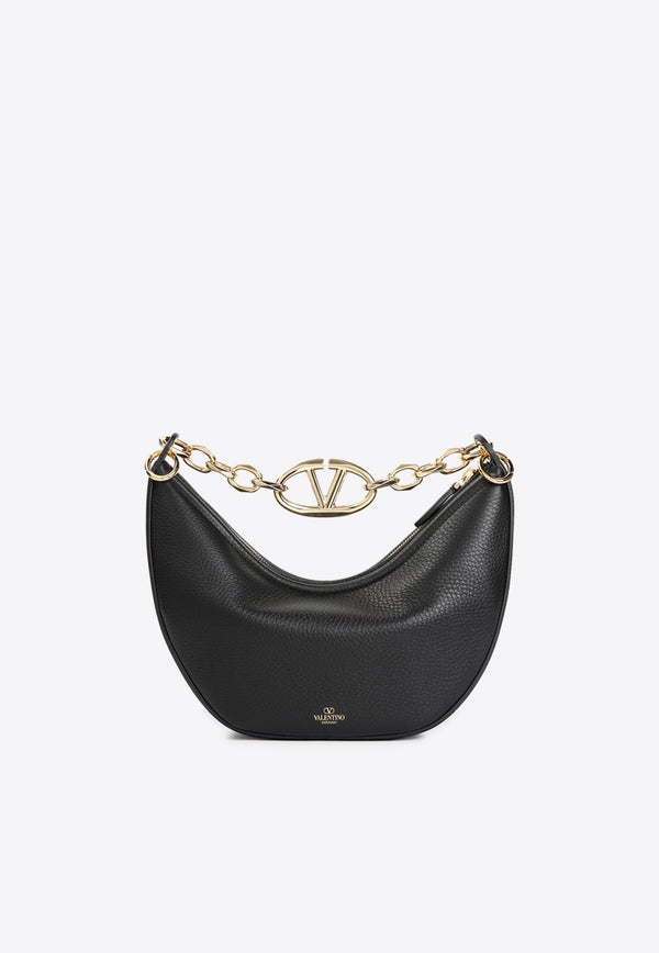 Gate VLogo Leather Top Handle Bag