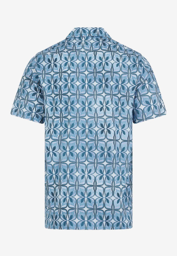 Patterned Polo T-shirt