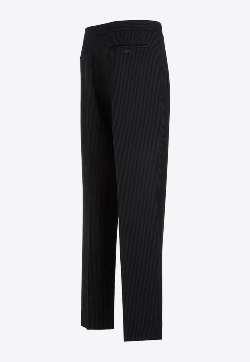 Baird Straight-Leg Striped Pants