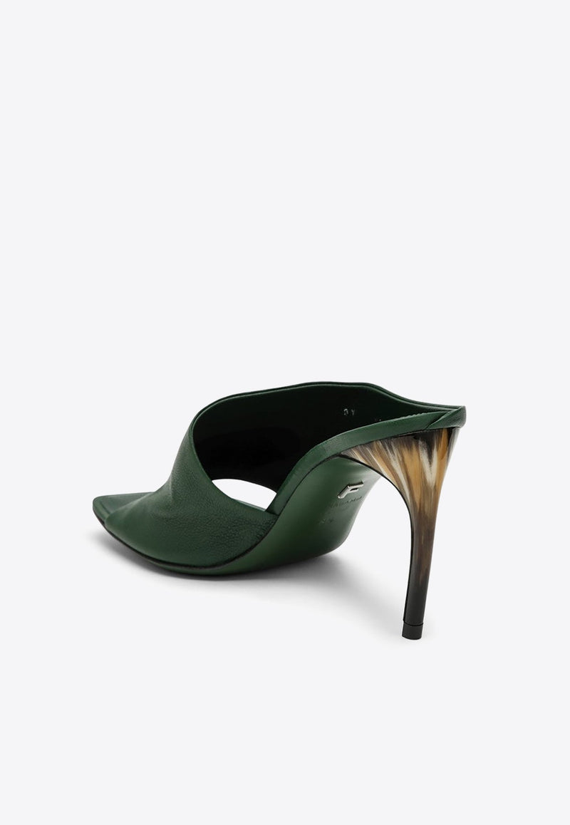 Nymphe 85 Curved Heel Mules