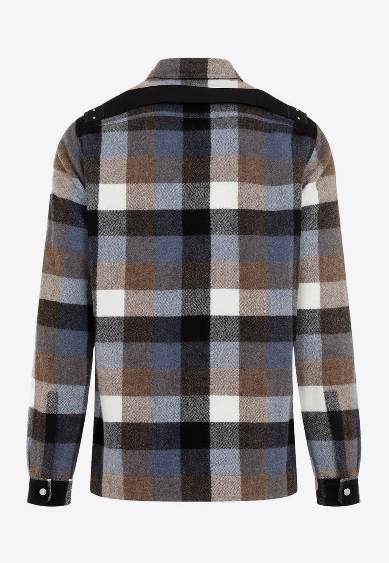 Checked Virgin Wool Shirt