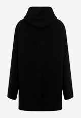 Hooded Robe Cashmere Coat