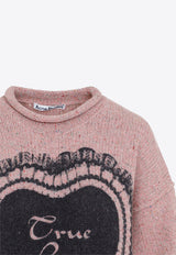 Printed Wool Sweater