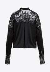 Lace Long-Sleeved Shirt