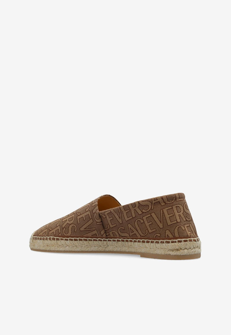 All-Over Jacquard Canvas Espadrilles