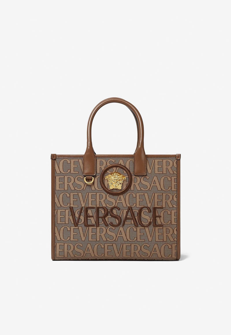 Small All-Over Logo Tote Bag