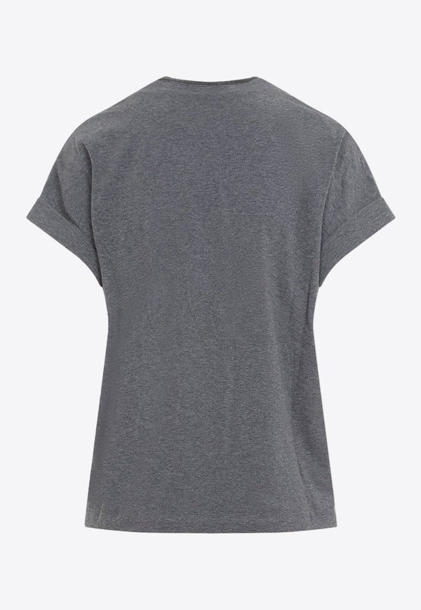 V-neck Short-Sleeved T-shirt