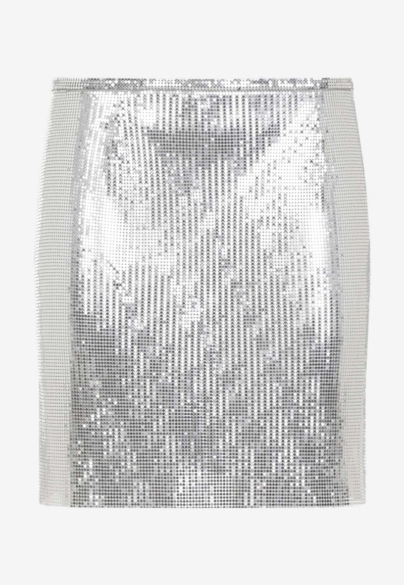 Mesh Mini Skirt