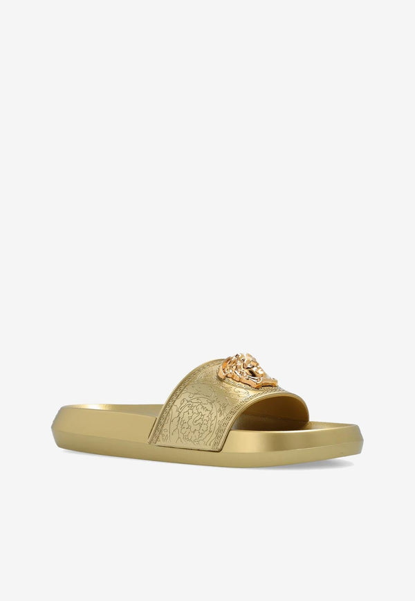 La Medusa Metallic Rubber Slides