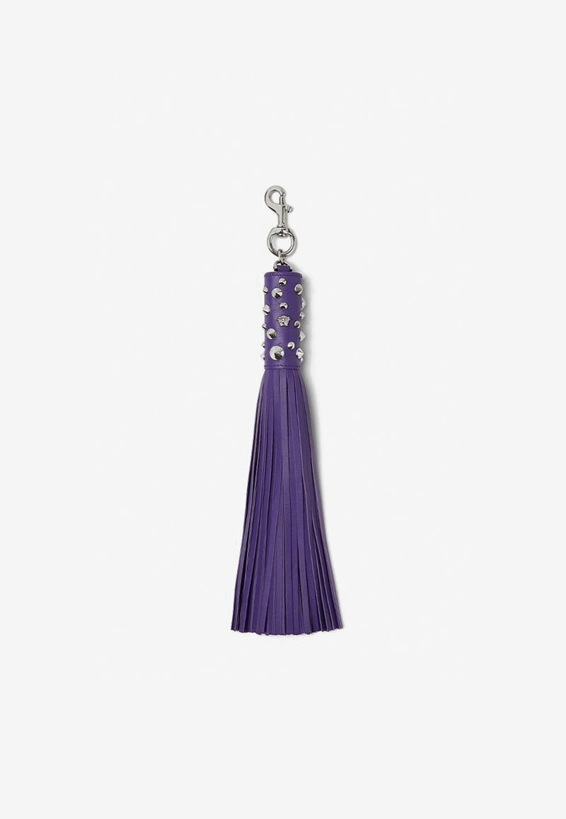 Studded Fringed Keychain