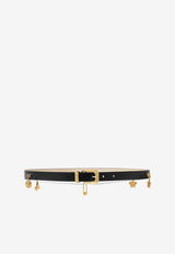 Medusa Heritage Charms Leather Belt