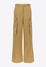 Wide-Leg Cargo Pants