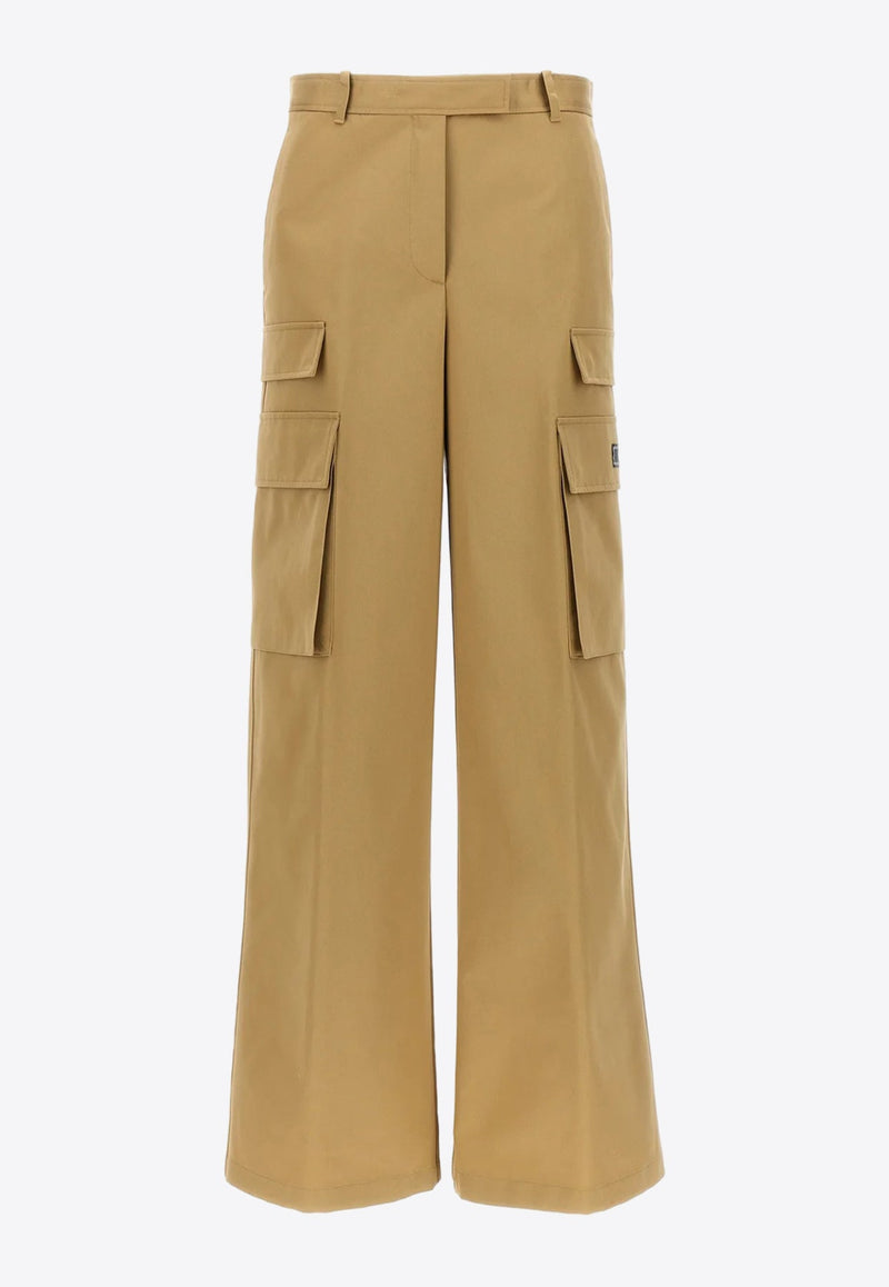 Wide-Leg Cargo Pants