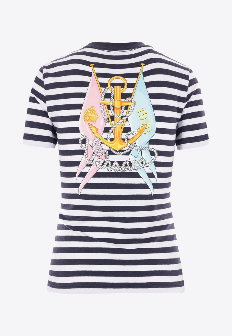 Nautical Stripe Short-Sleeved T-shirt