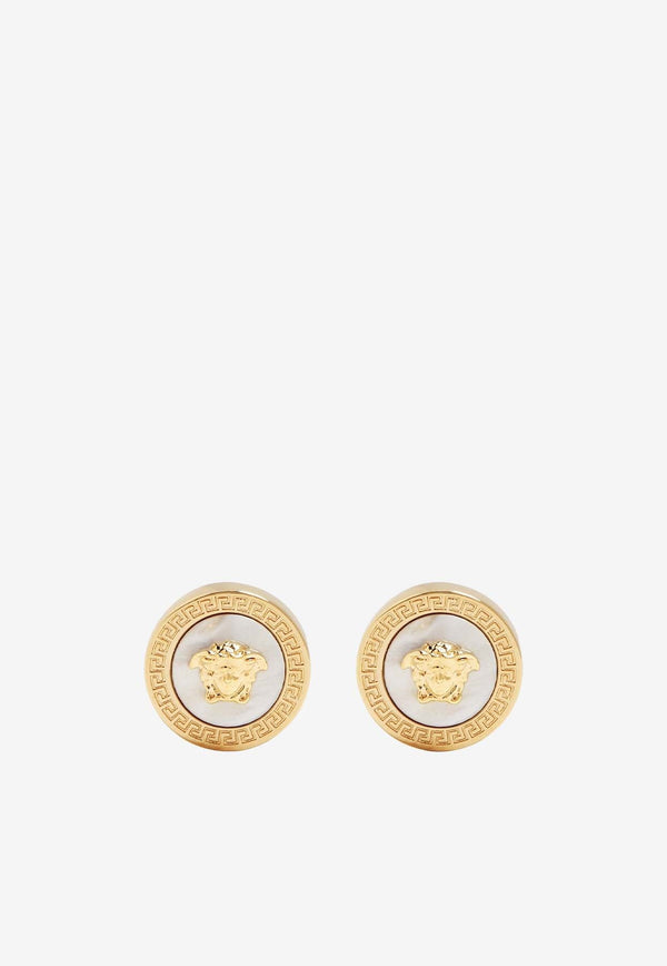 Medusa Icon Stud Earrings