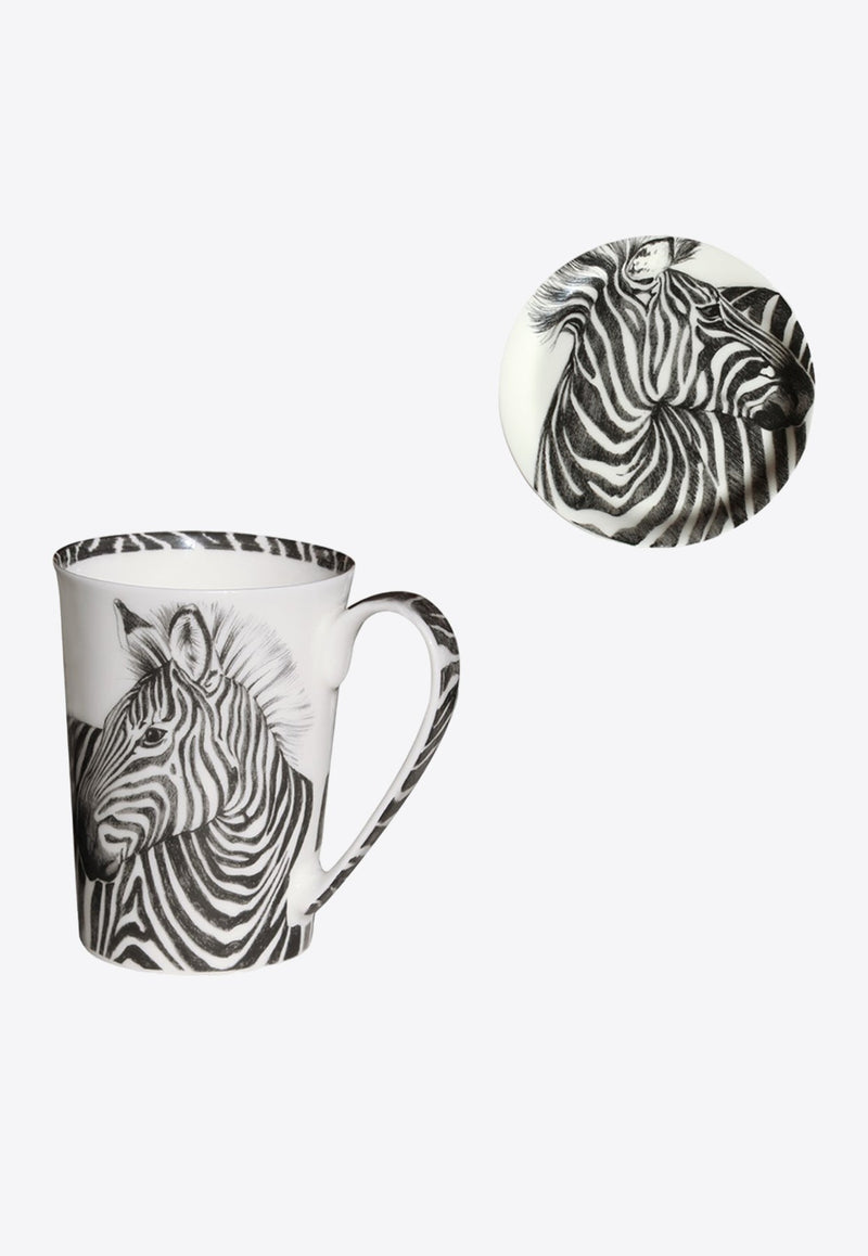 Wild Spirit Mug with Lid - Set of 4